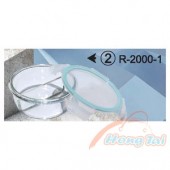 R-2000-1分隔耐熱玻璃保鮮盒(圓型)